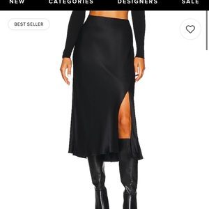 Rails Maya Midi Skirt in Black
